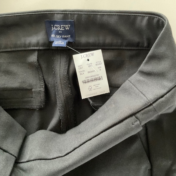 NWT J. Crew Factory Black Kelsey flare pant SZ 8 - Picture 7 of 7